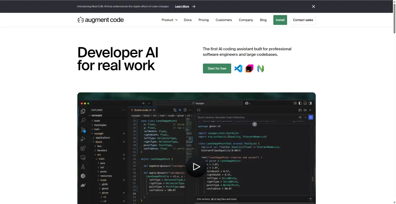 Augment code