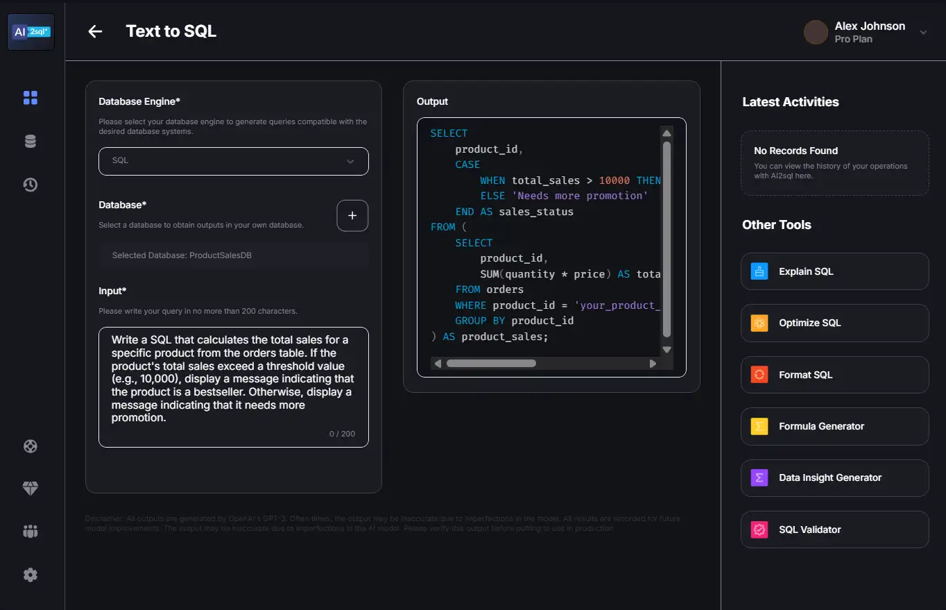 ai2sql